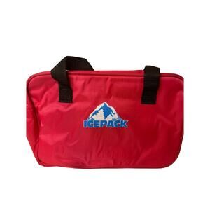 Icepack Bright Pink Insulated Lunch Bag